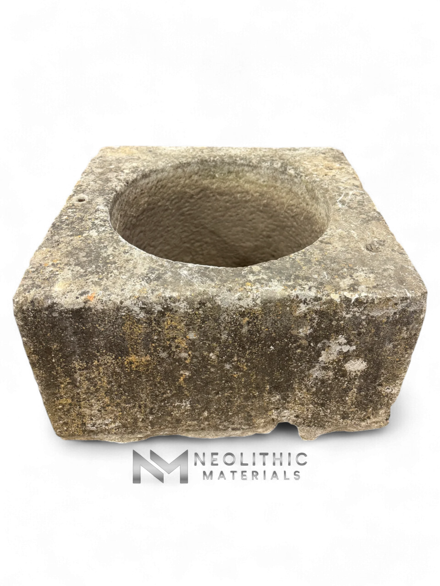 French Antique 19th Century Limestone Well Head - Image 1